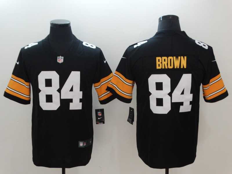 Nike Steelers 84 Antonio Brown Black Alternate Vapor Untouchable Limited Jersey,We sell and wholesale Nike Steelers 84 Antonio Brown Black Alternate Vapor Untouchable Limited Jersey on line form chian!